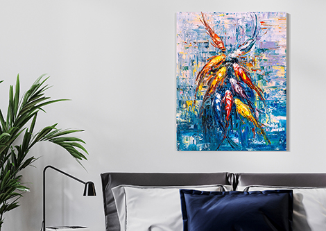 AP-640 Canvas art